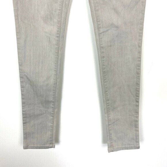 Eileen Fisher Skinny Jeans Gray Stretch Pockets 2 - Picture 3 of 8